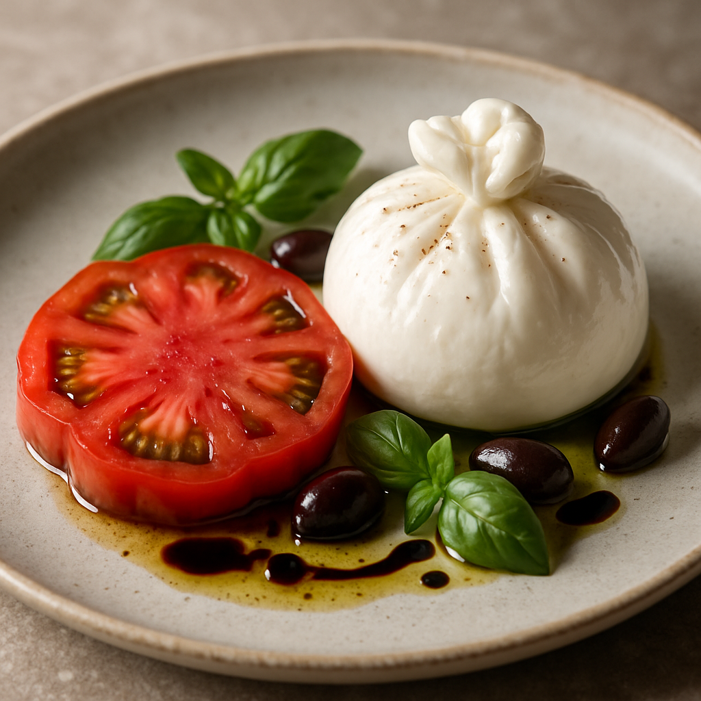 Burrata & Ochsenherztomate